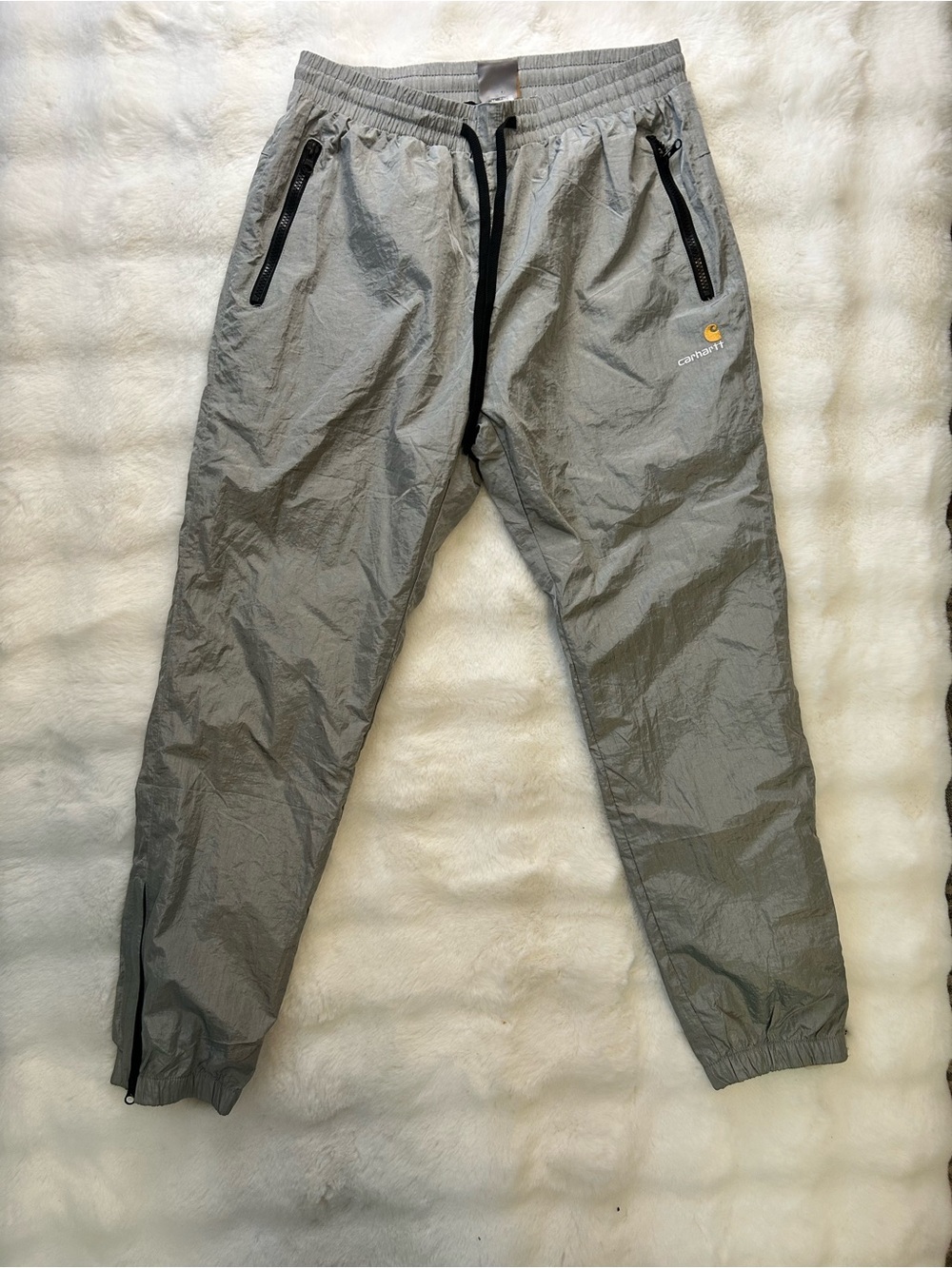 Carhartt Women's Gray Lightweight Track Joggers